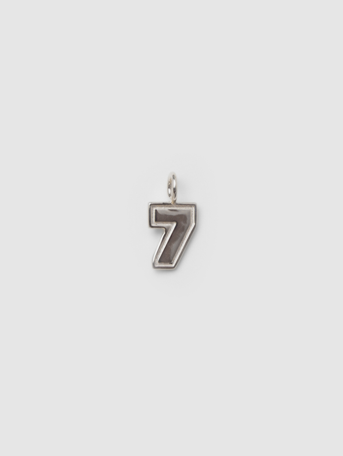 Number 0 Sterling Silver Charm Number 0 Sterling Silver Charm