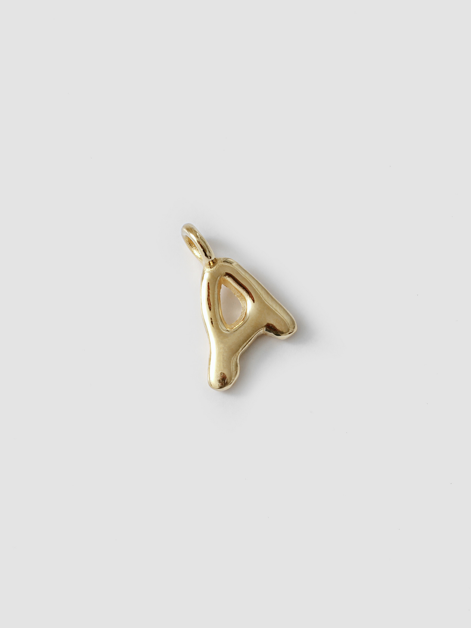 Alphabet Charm in 14k Solid Gold