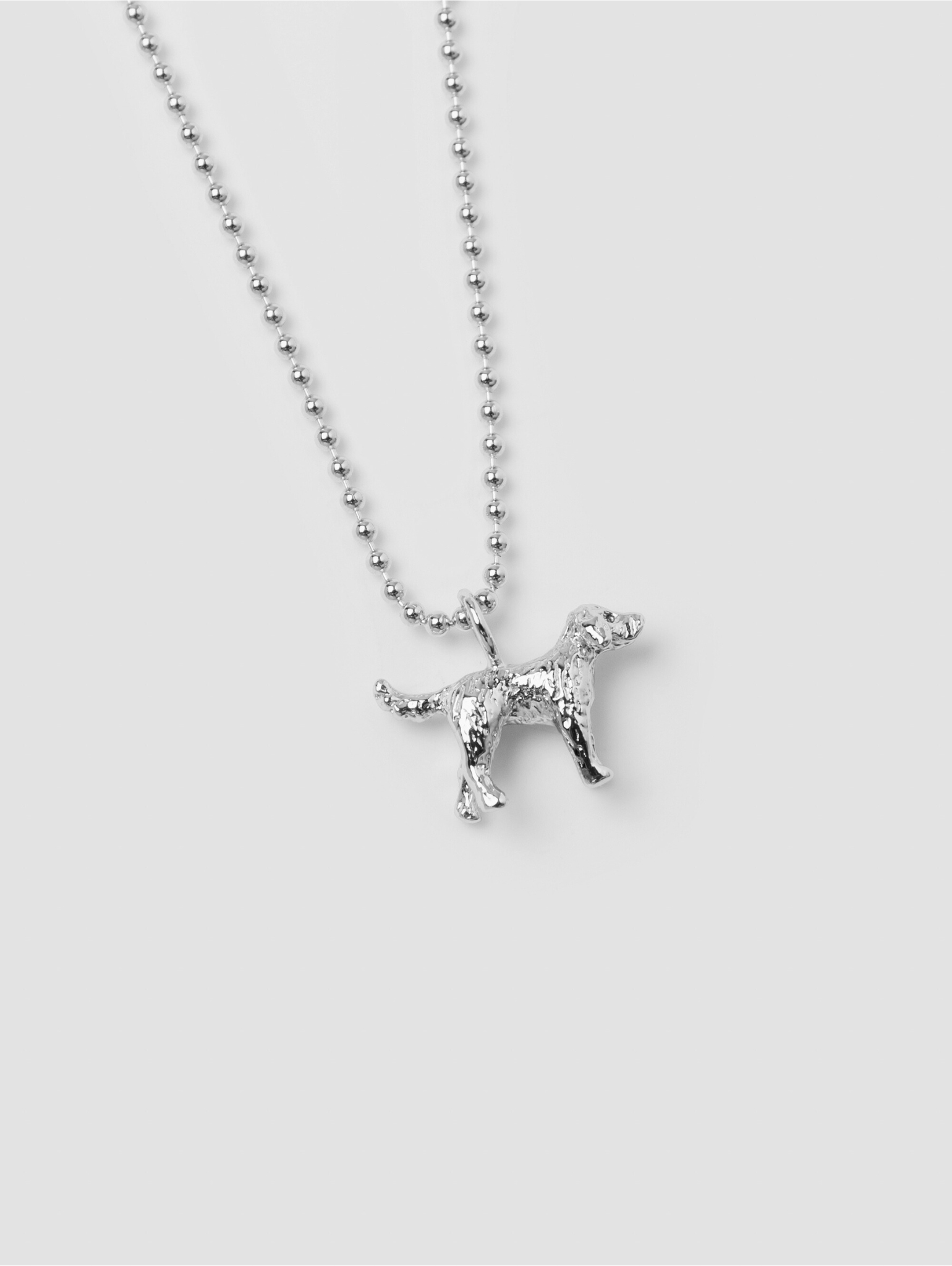 Sterling silver dog necklace hotsell
