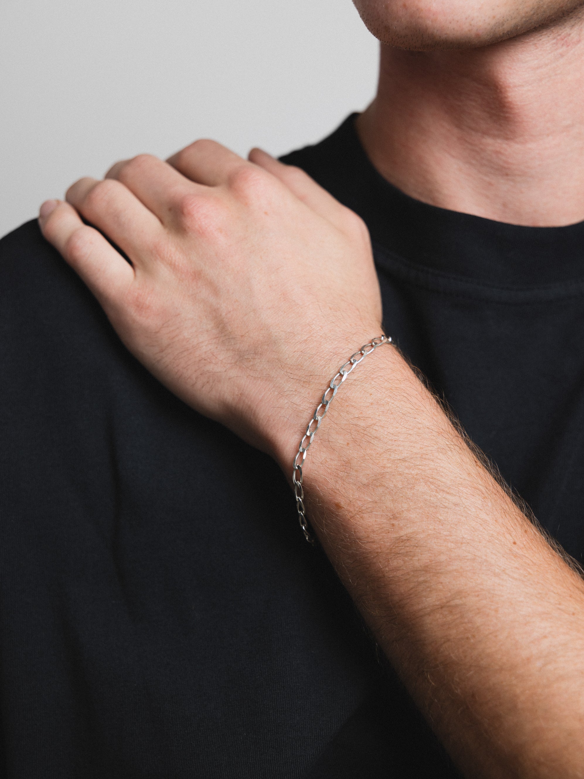 Wolf Circus Malcolm Bracelet in Sterling Silver-Bracelets-wolfcircus.com
