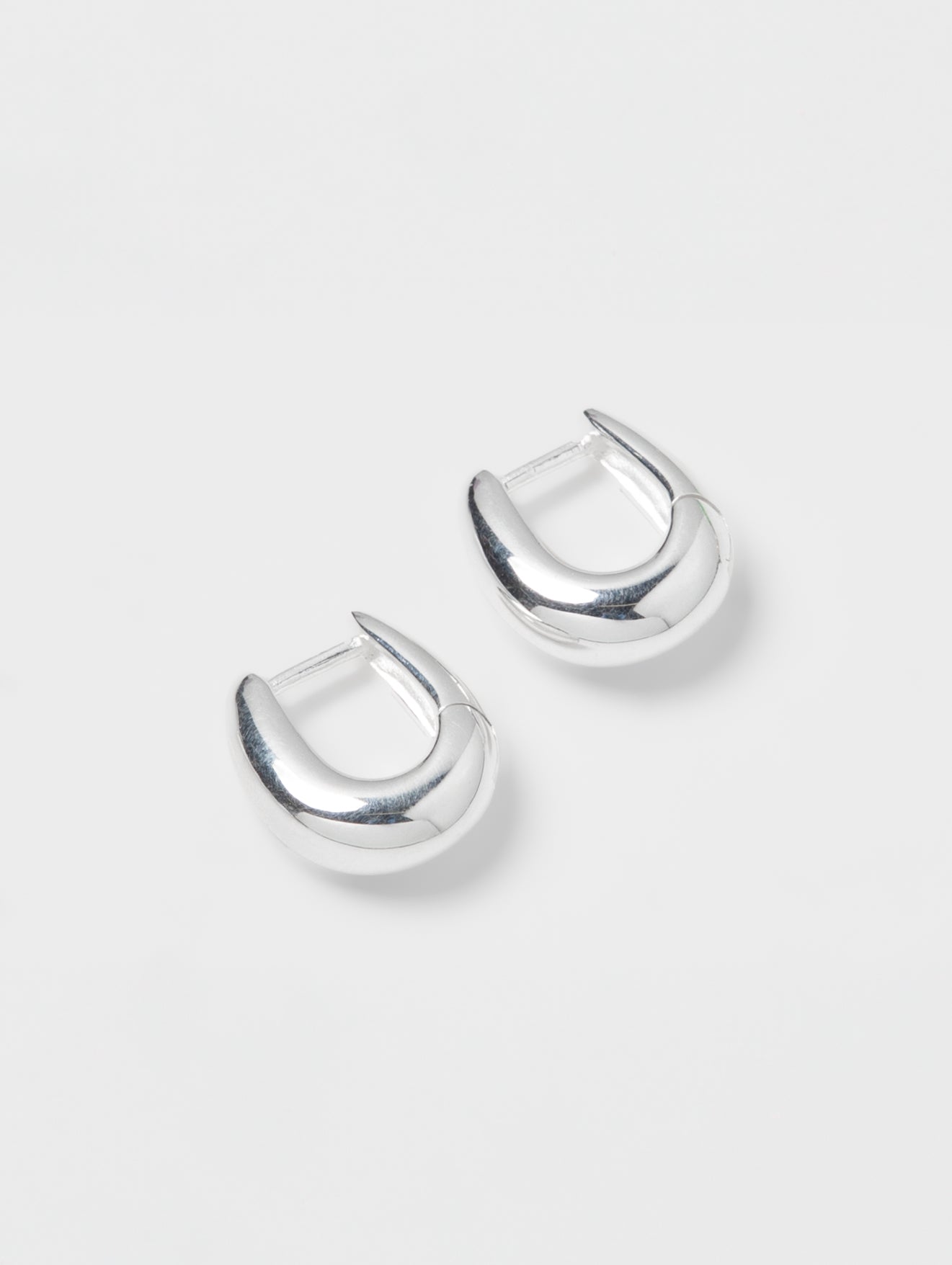 Ginervra Hoop in Silver main image 1