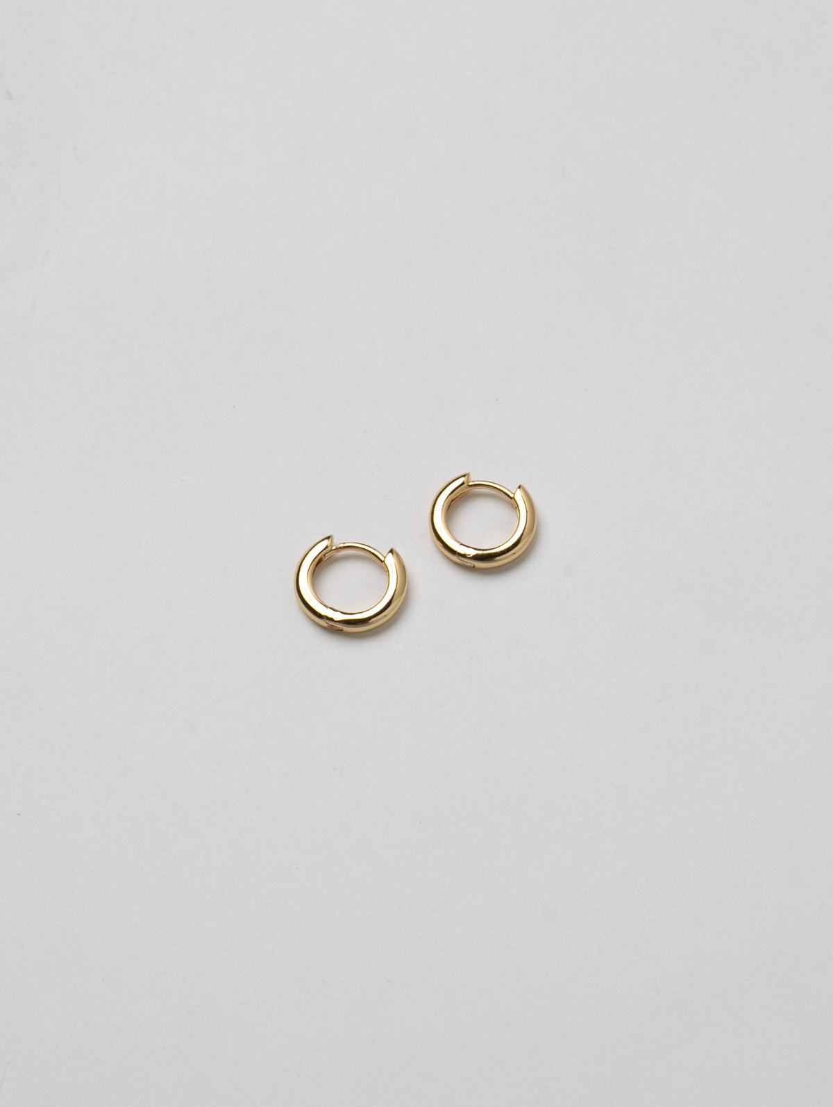 Wolf Circus Huggie Hoop Earrings in Gold-Earrings-wolfcircus.com