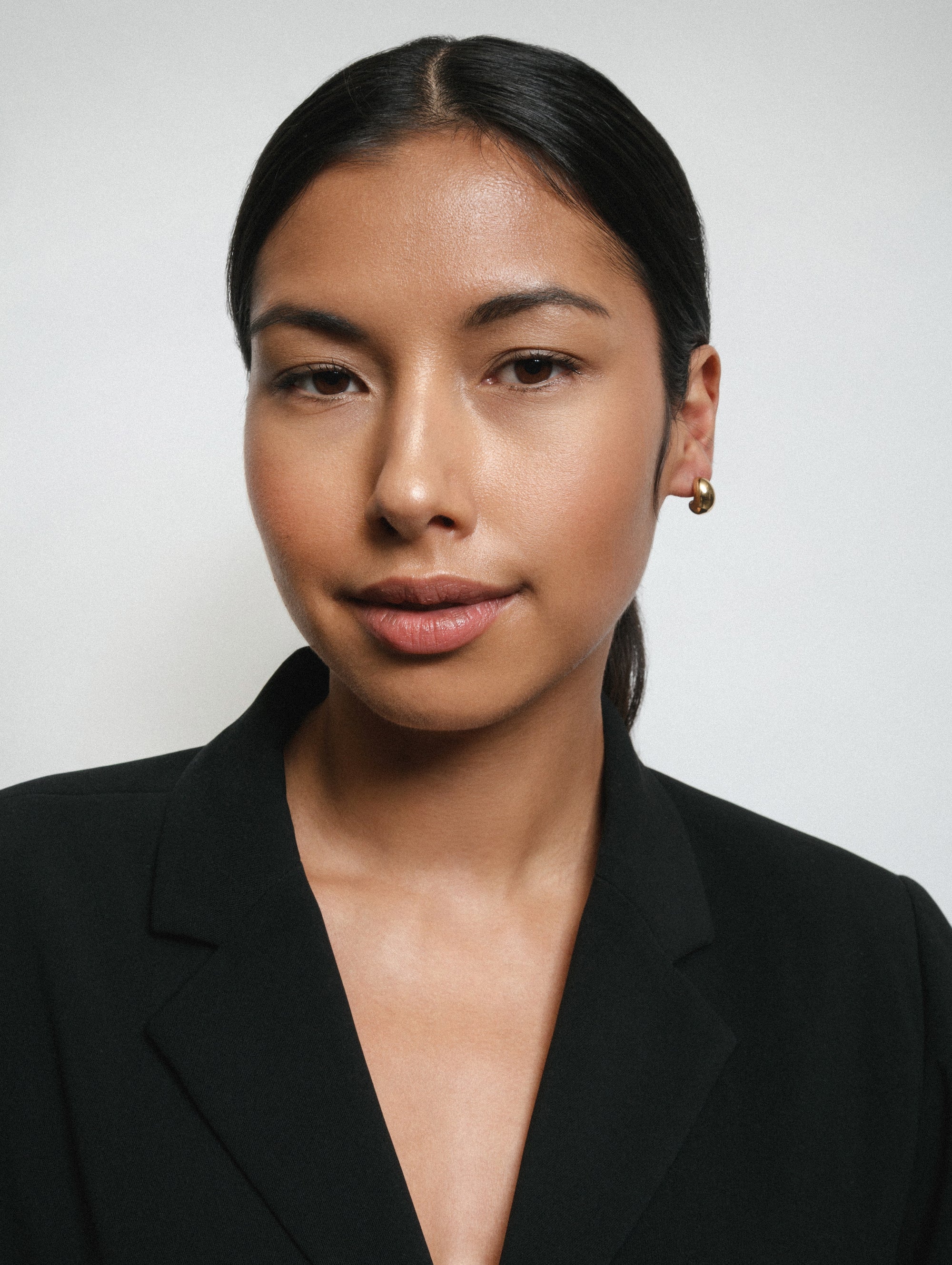Wolf Circus Rounded Hoop Earrings 14k Gold | Small Remy Hoops in Gold-Earrings-wolfcircus.com