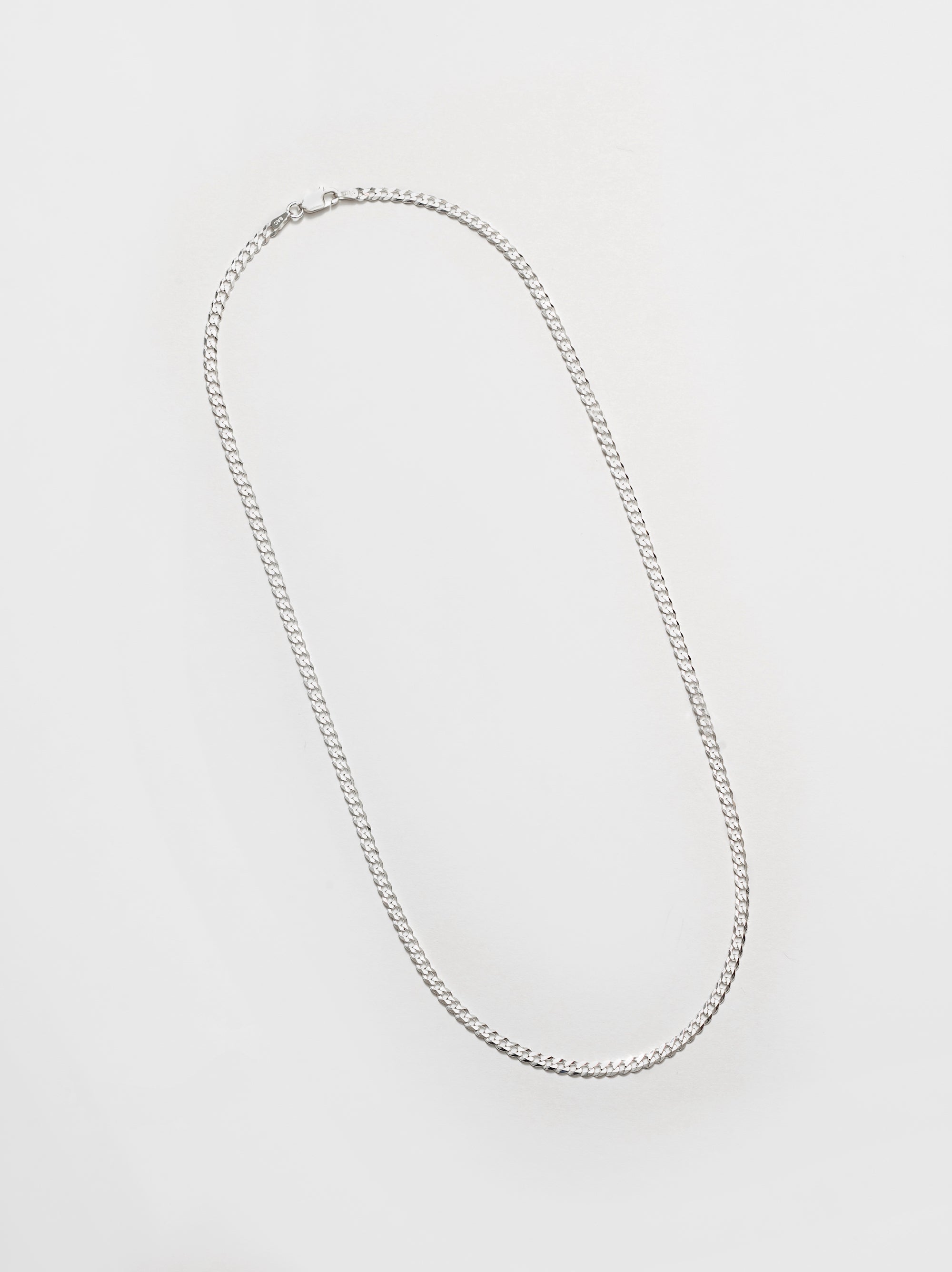 Wolf Circus Unisex Men's Curb Chain Necklace Sterling Silver