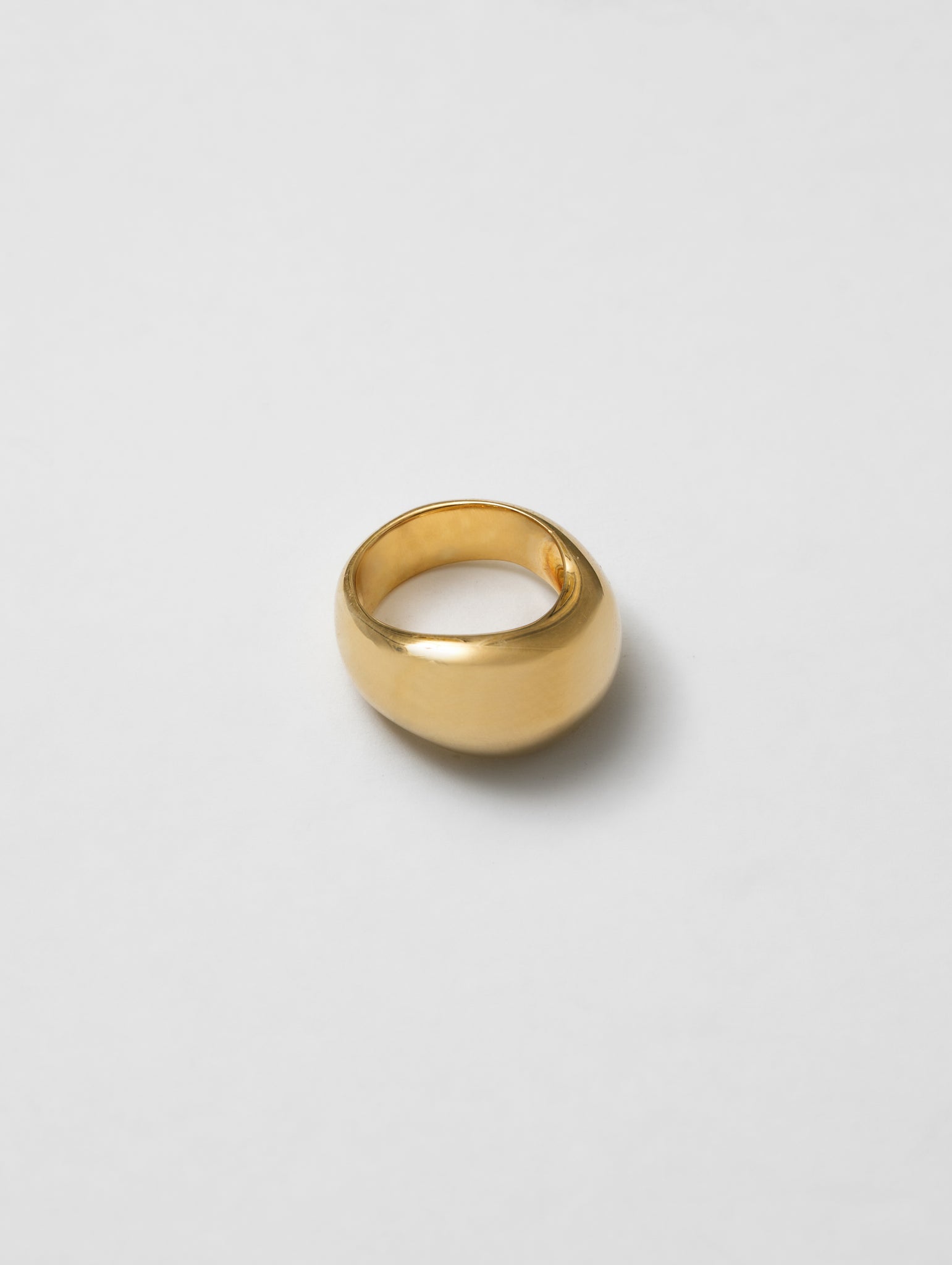 Wolf Circus Statement Stacking Ring in 14k Gold Plated | Venti Ring in Gold-Rings-wolfcircus.com