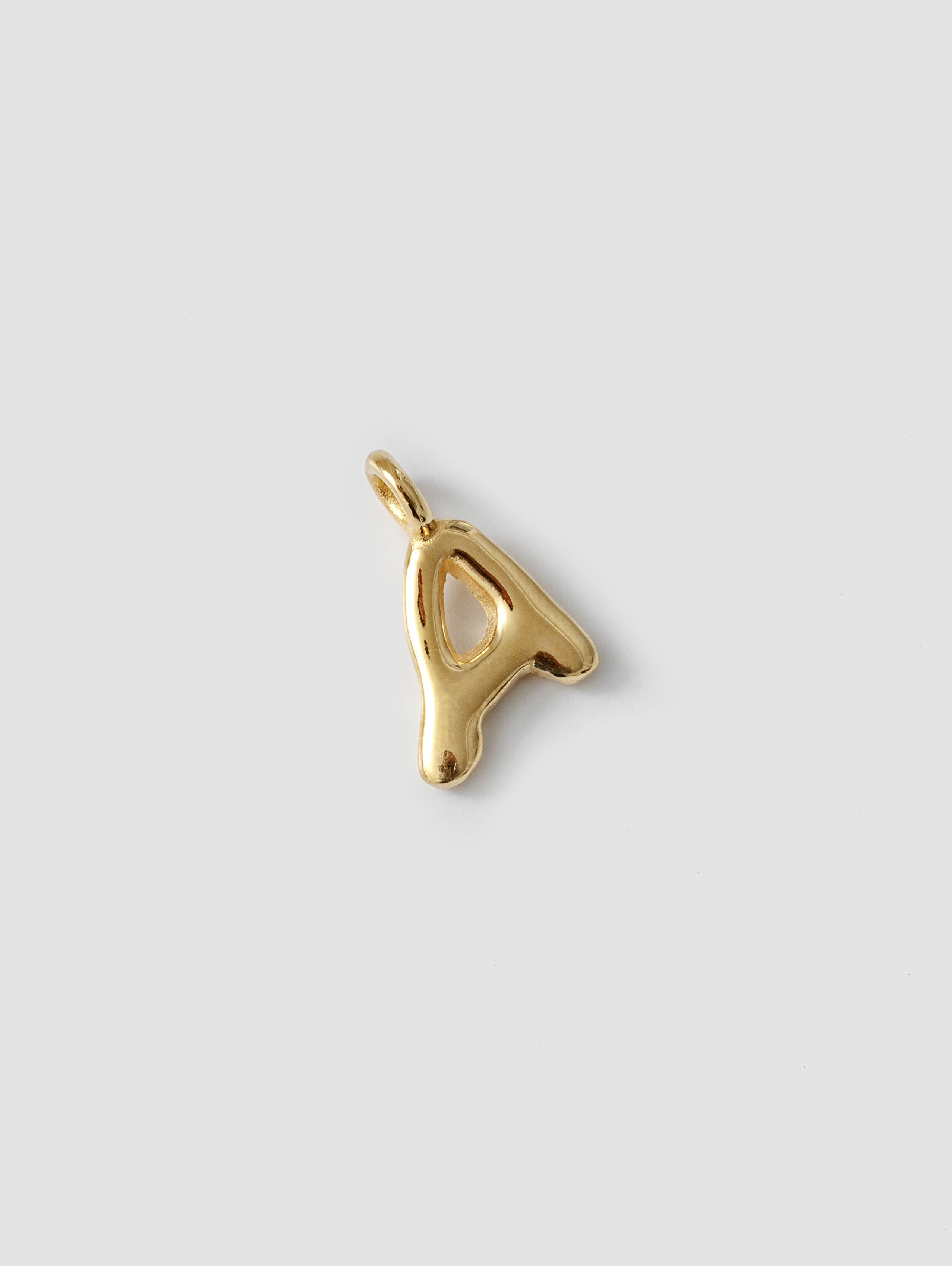 Wolf Circus Alphabet Initial Necklace with Letter Charm in 14k Gold Plated-wolfcircus.com