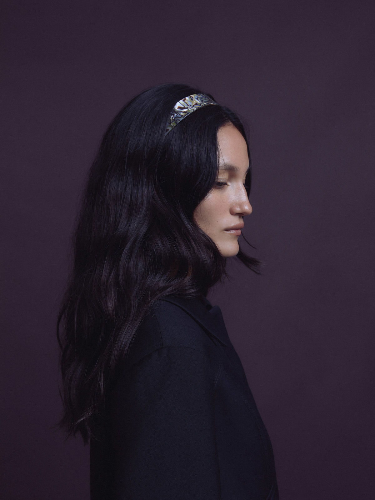 Blair Headband in Abalone