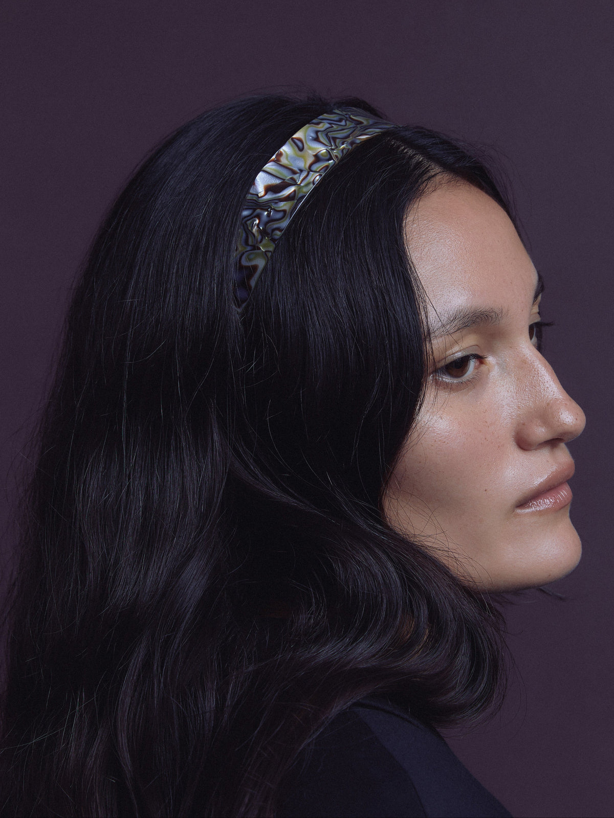 Blair Headband in Abalone