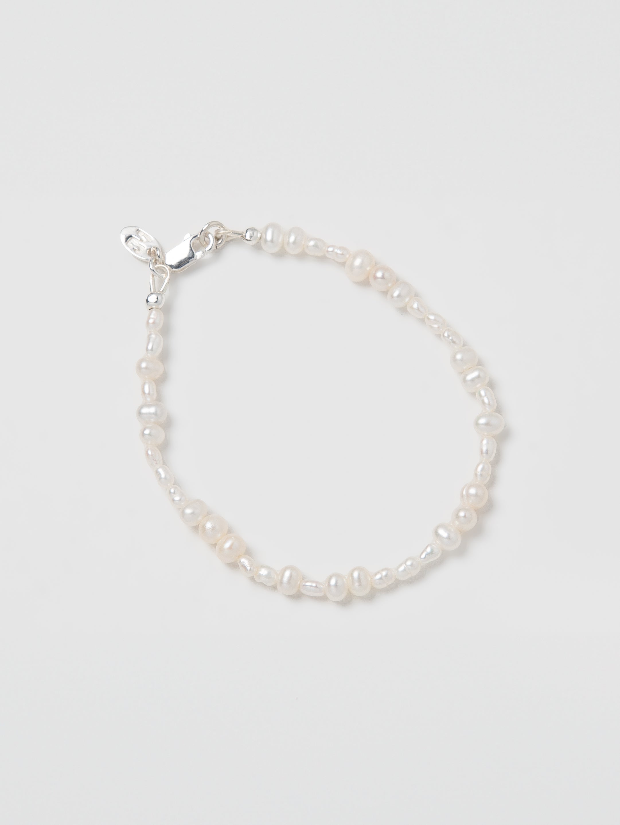Wolf Circus Mixed Pearl Simple Bracelet Sterling Silver Lobster Clasp Amilee Bracelet-Bracelets-wolfcircus.com