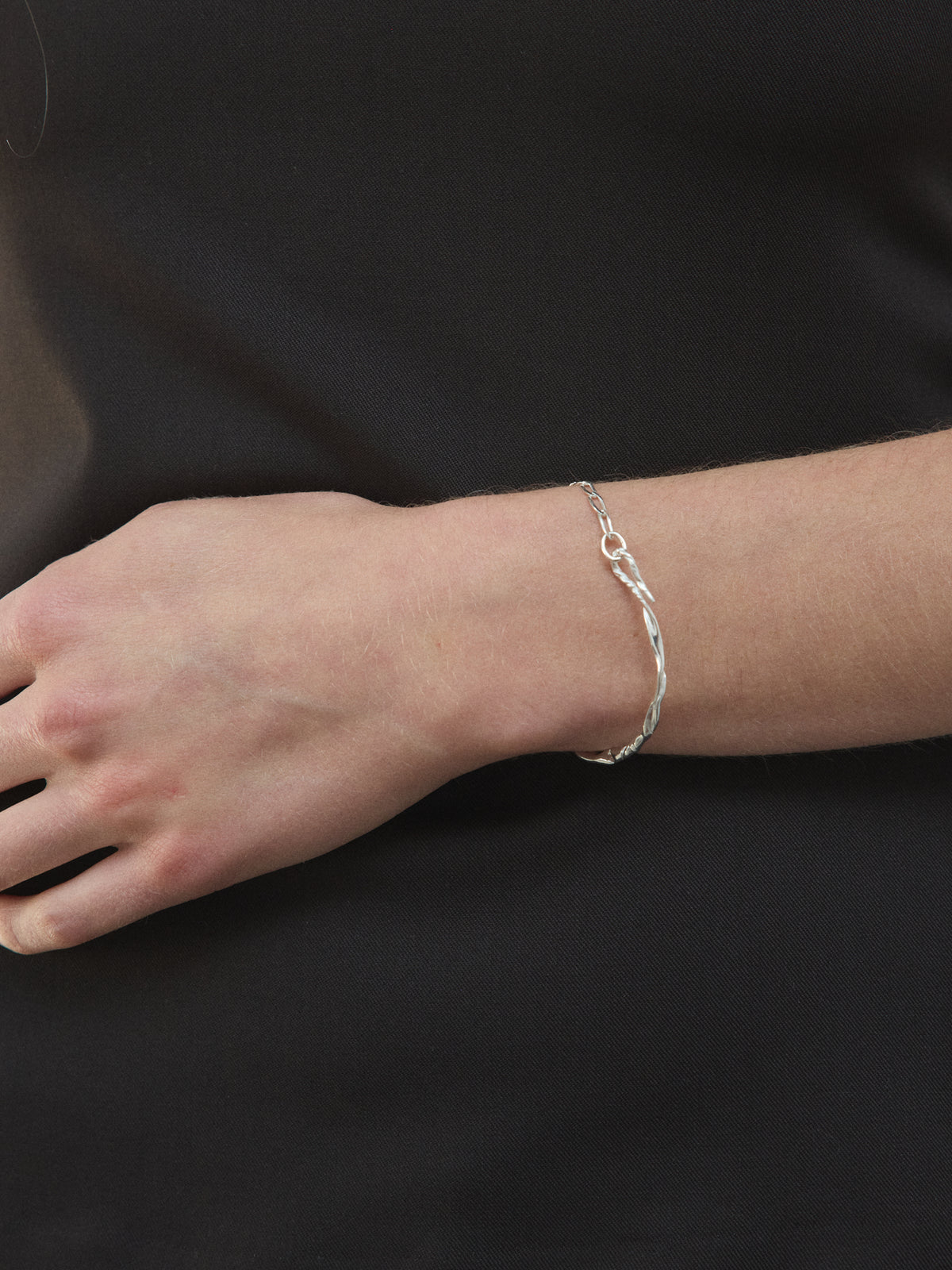 Devin Bracelet in Sterling Silver