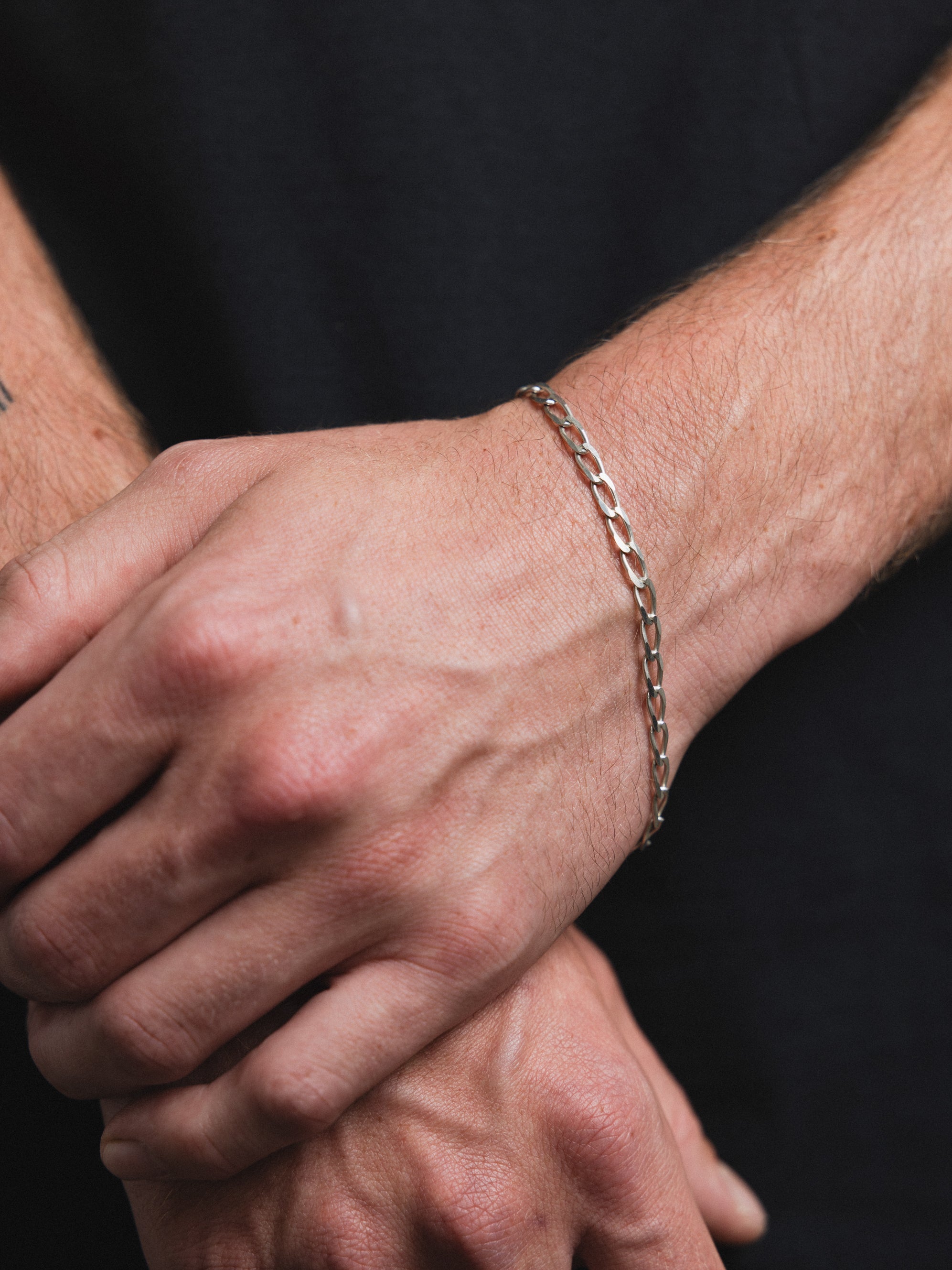 Wolf Circus Malcolm Bracelet in Sterling Silver-Bracelets-wolfcircus.com