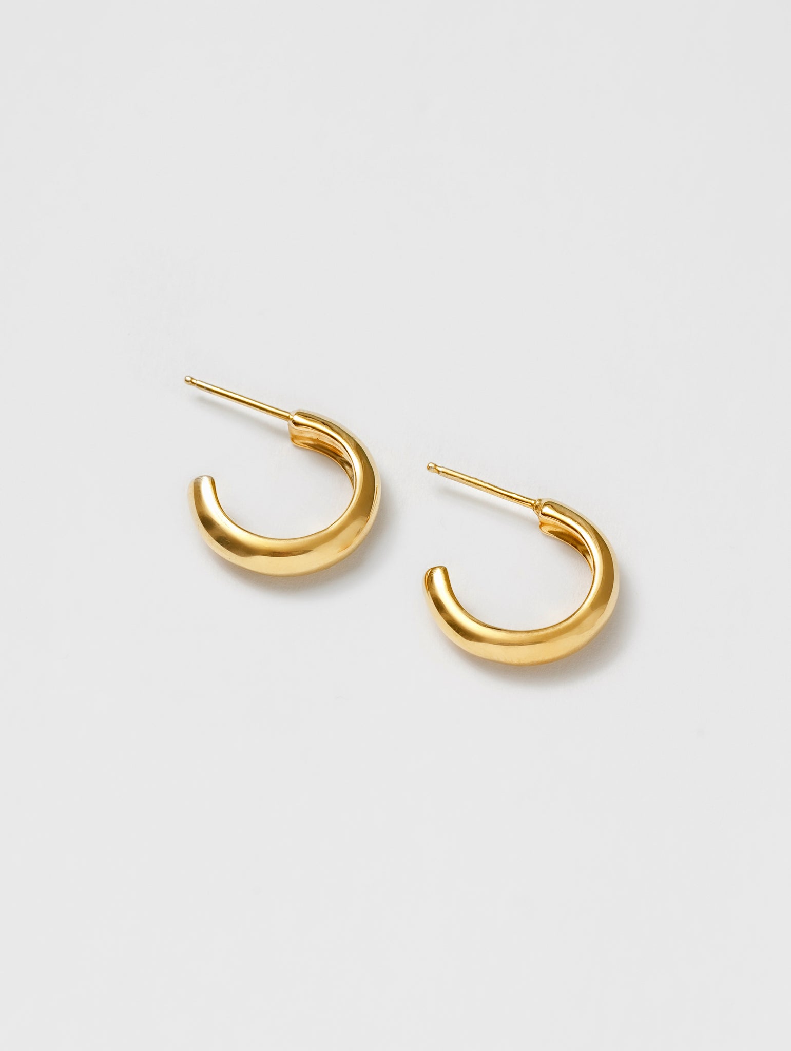 Wolf Circus-Wolf Circus Hoop Earrings in 14k Gold Plated | Abbie Hoops in Gold-