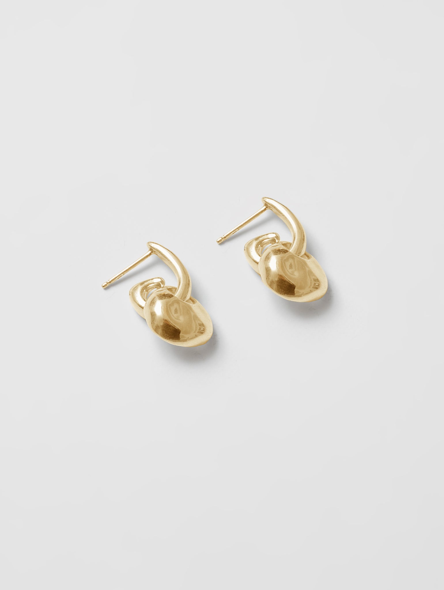 Petal Earrings in Gold