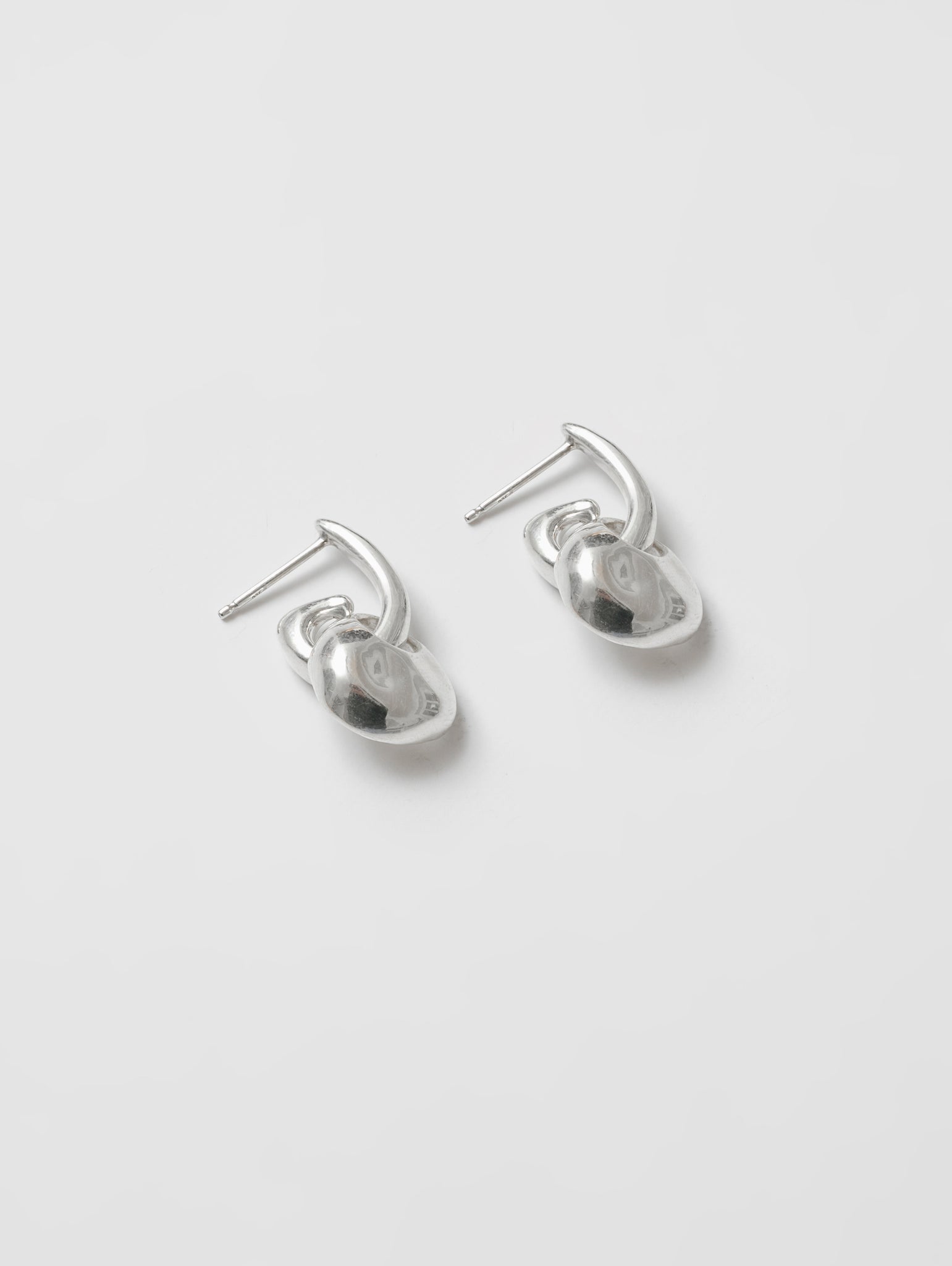 Petal Earrings in Sterling Silver