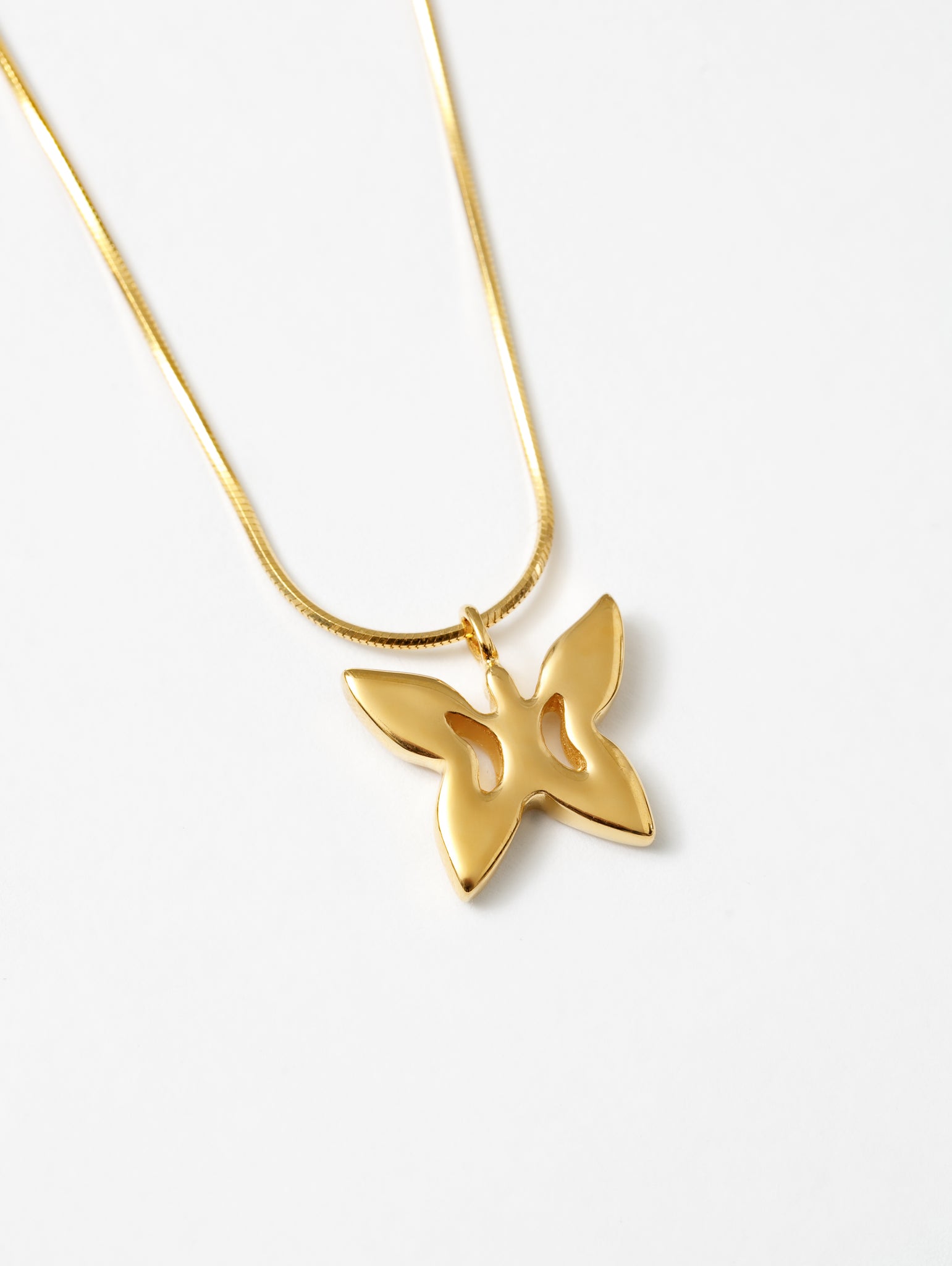 Butterfly Necklace in Gold