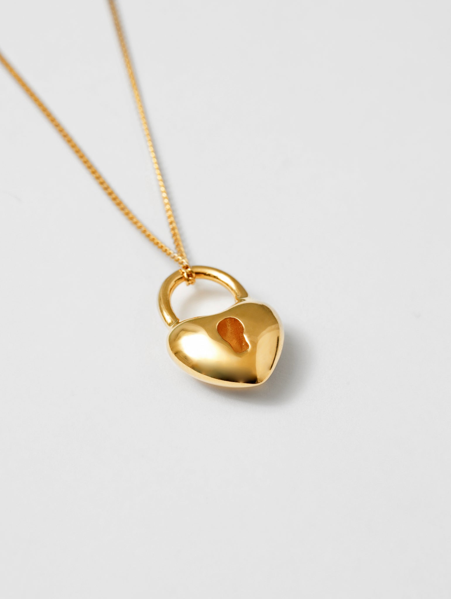 Wolf Circus Heart Locket Necklace 14k Gold Plated | Recycled Materials | Heart Locket Necklace in Gold-Necklaces-wolfcircus.com