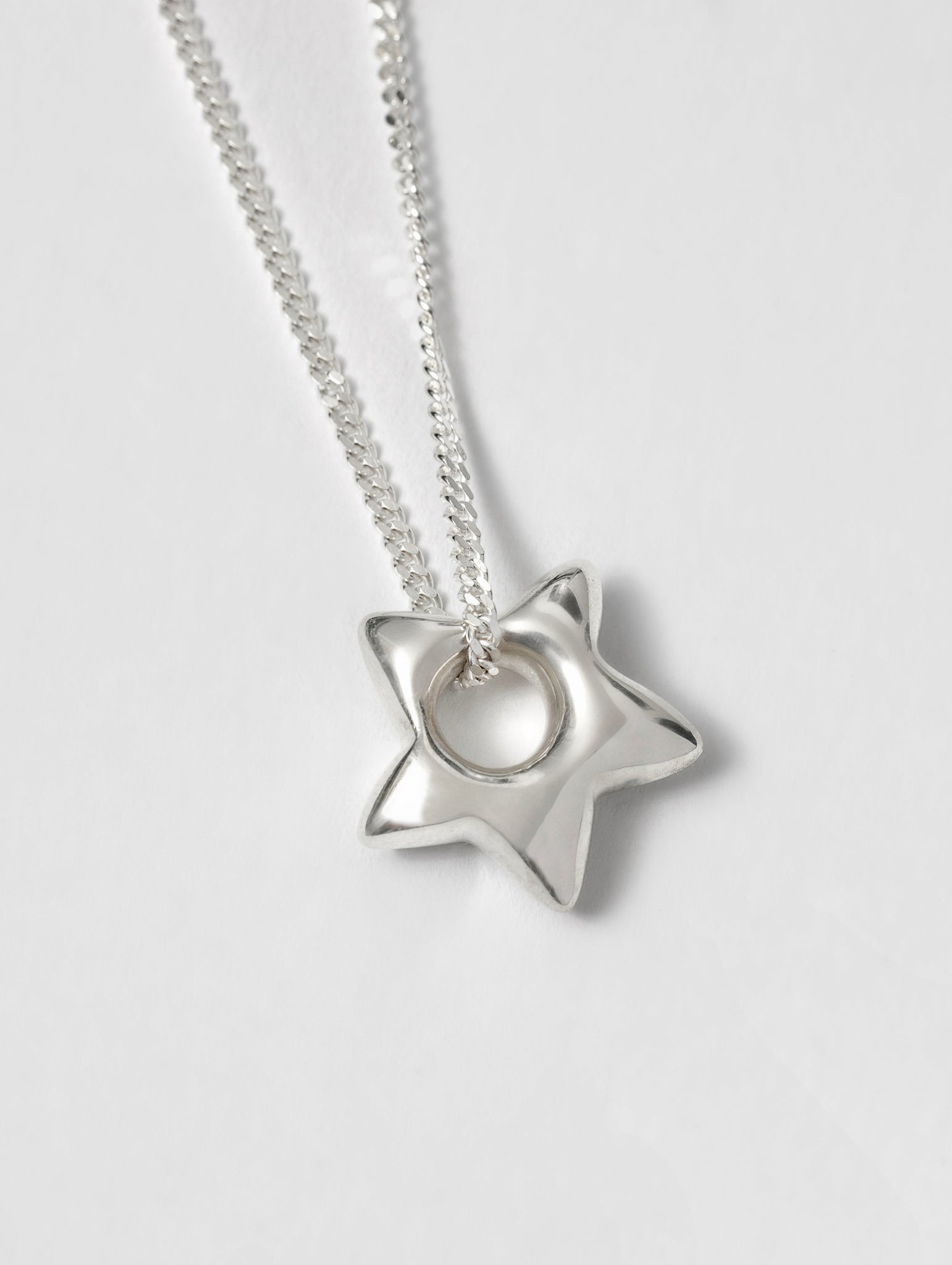 Wolf Circus-Wolf Circus Star Charm Pendant Necklace in Sterling Silver | Recycled Metals-