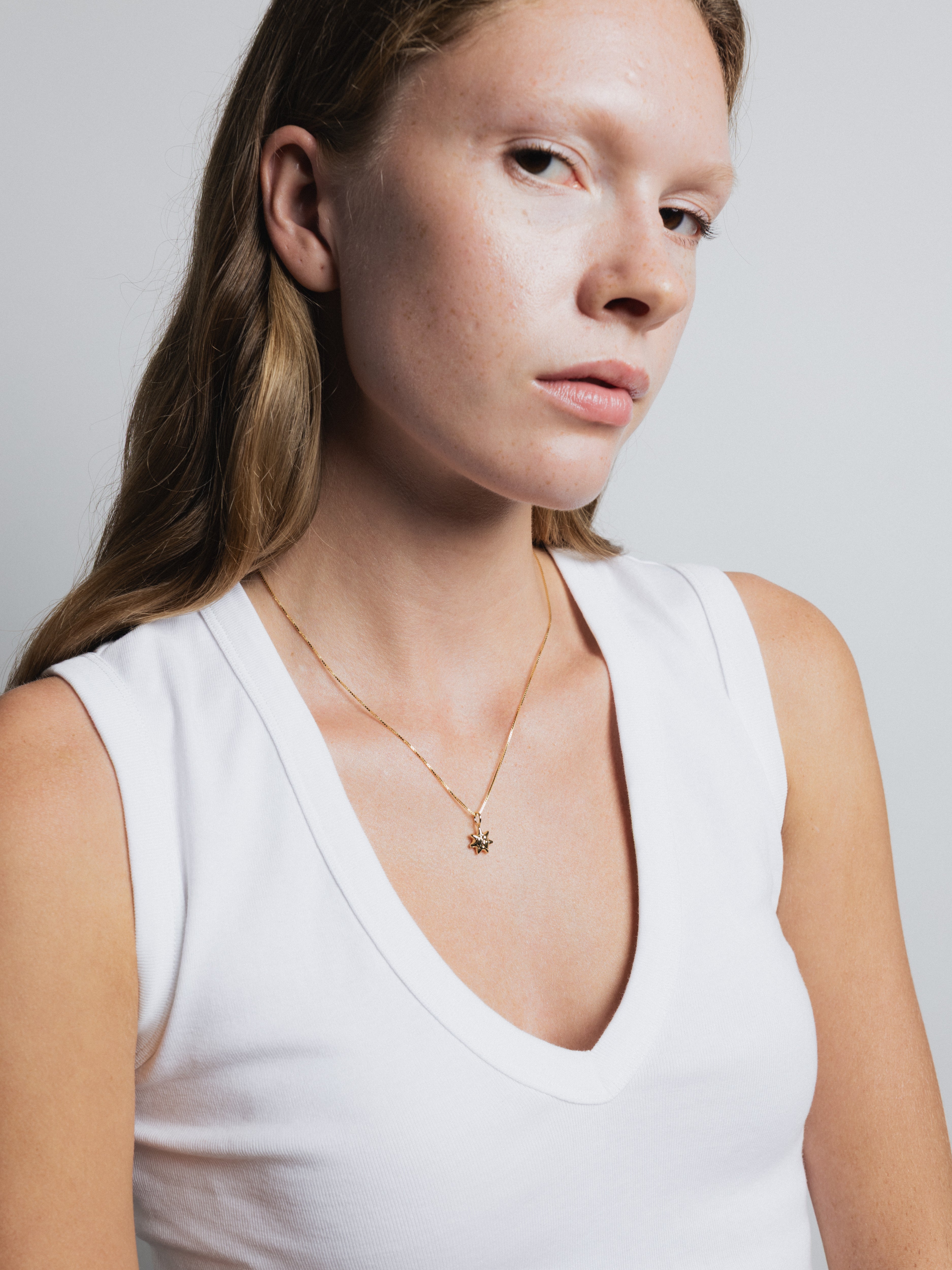 Wolf Circus Sun Charm Pendant in Gold – WOLF CIRCUS JEWELRY