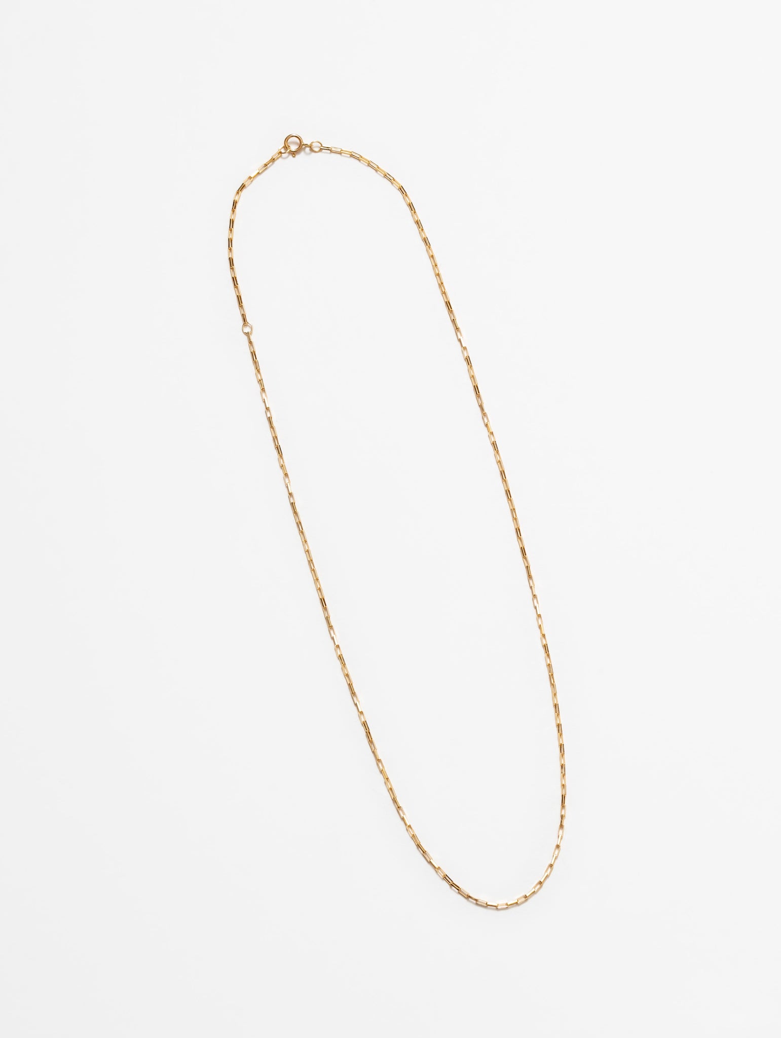 Wolf Circus Box Chain Necklace Gold Filled | Kalen Chain in Gold-Necklaces-wolfcircus.com