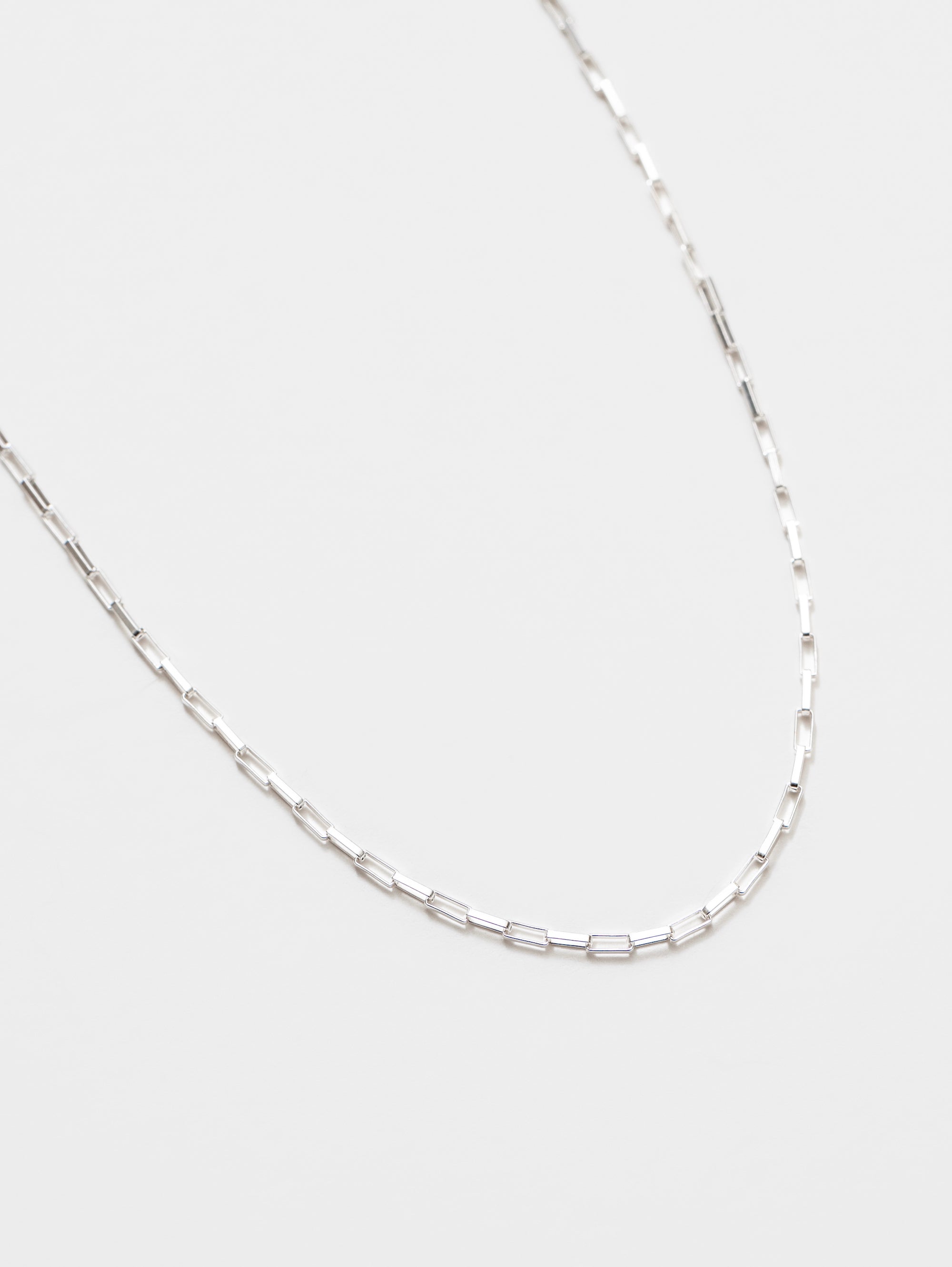 Wolf Circus Box Chain Necklace in Sterling Silver | Kalen Chain in ...