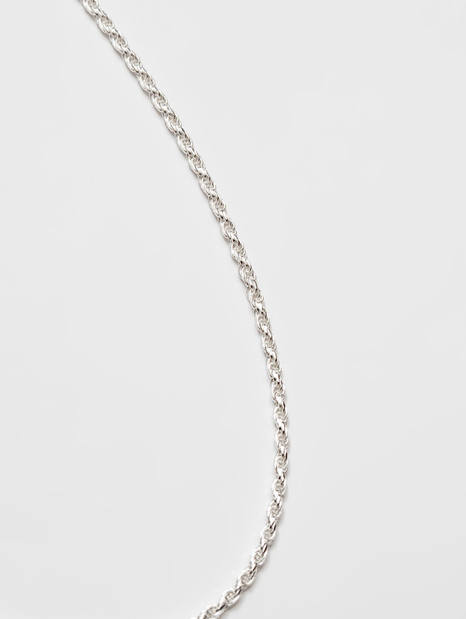 Rope Chain in Sterling Silver