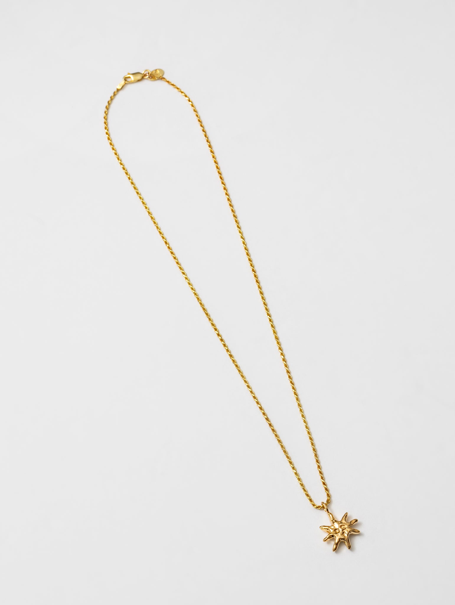 Solar Necklace in Gold