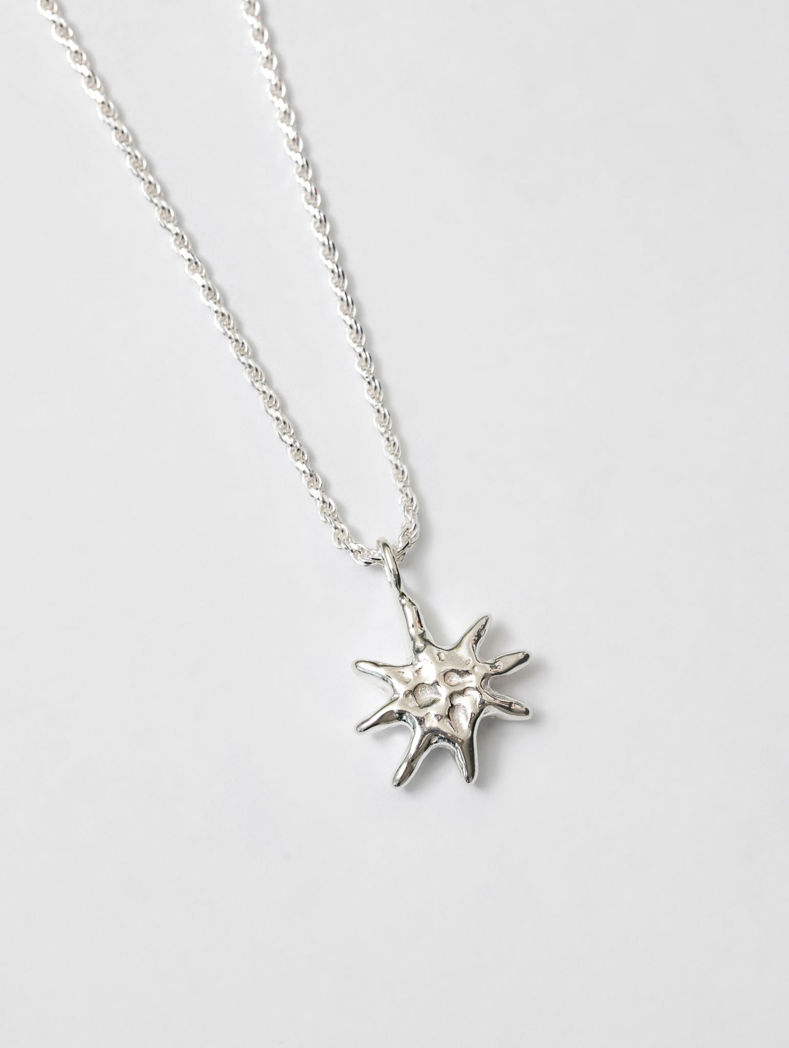 Solar Necklace in Sterling Silver