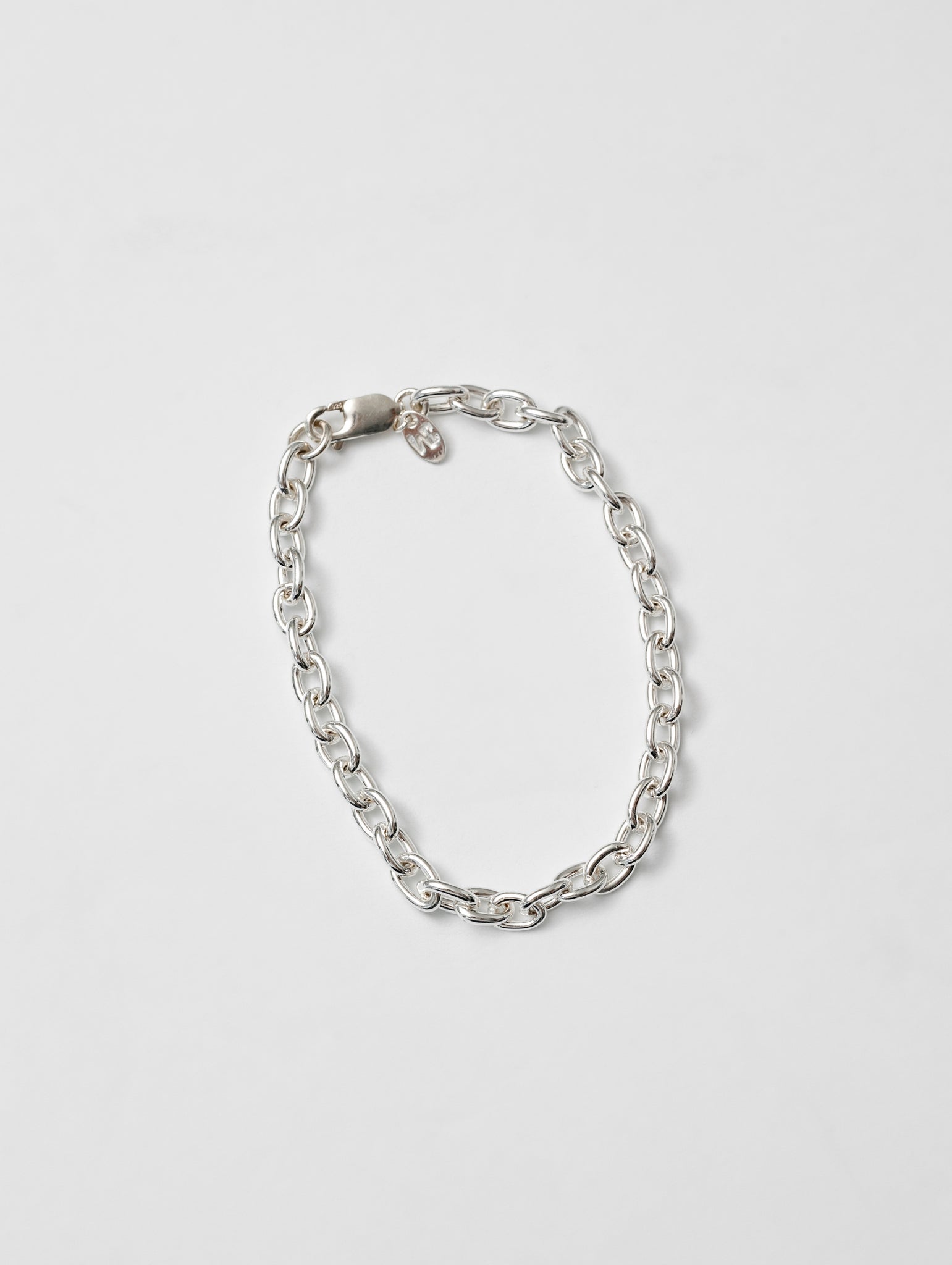 Wolf Circus Minimal Unisex Cable Chain Link Bracelet 925 Sterling Silver Jewelry