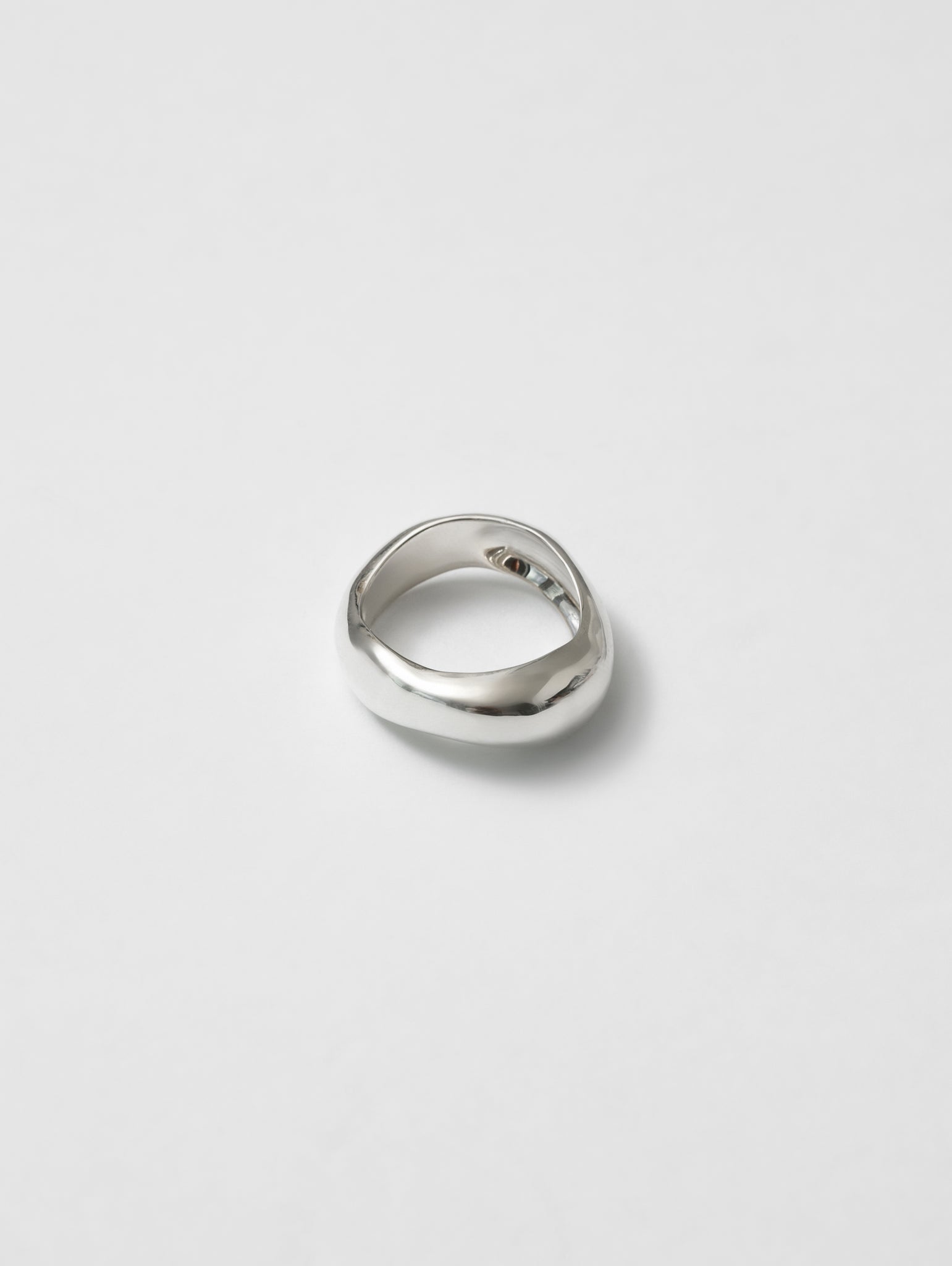 Wolf Circus Minimalist Stacking Ring in 925 Sterling Silver | Bulb Ring in Sterling Silver-Rings-wolfcircus.com