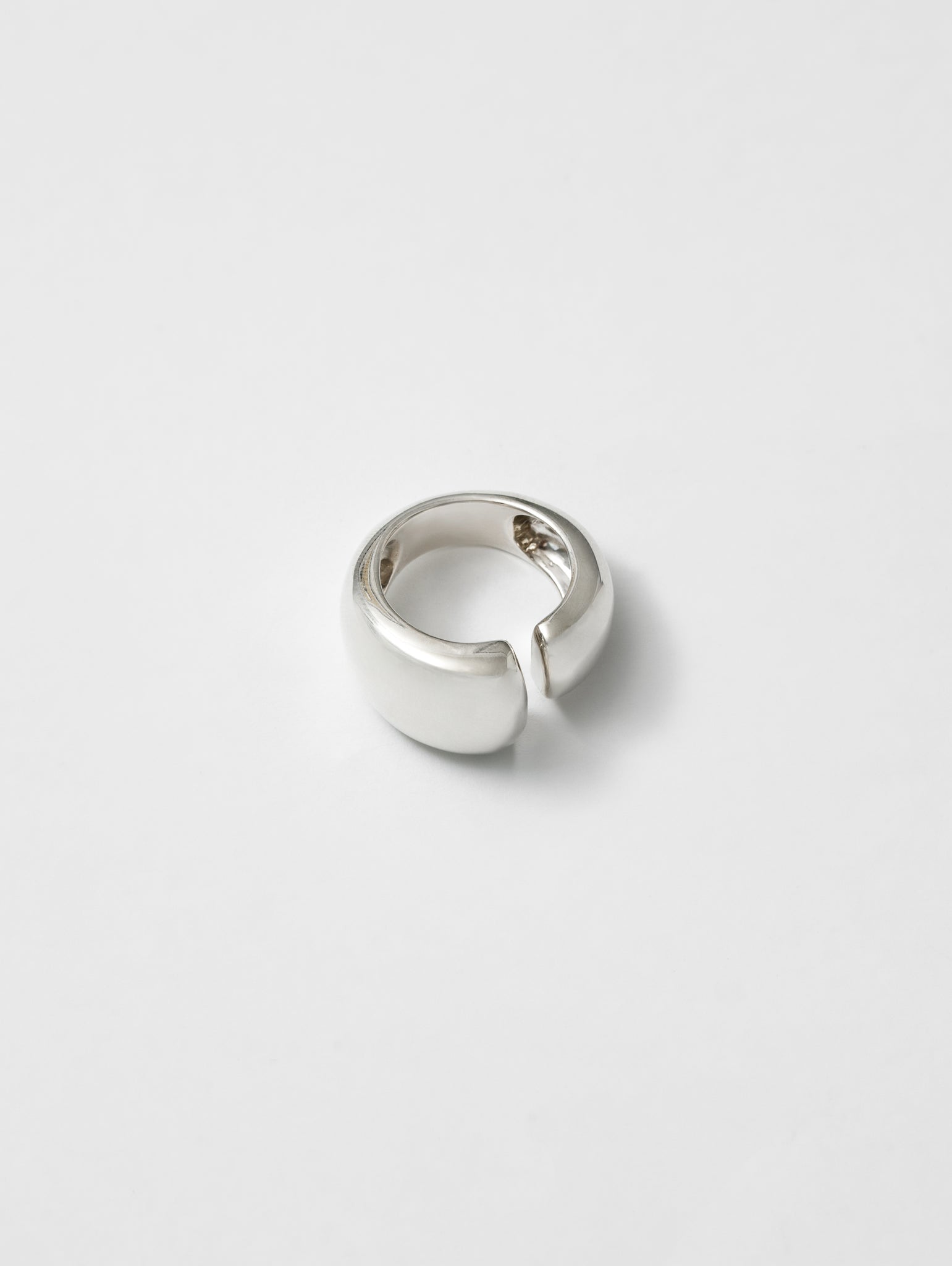 Wolf Circus Statement Gap Open Ring in Sterling Silver | Canal Ring in Sterling Silver