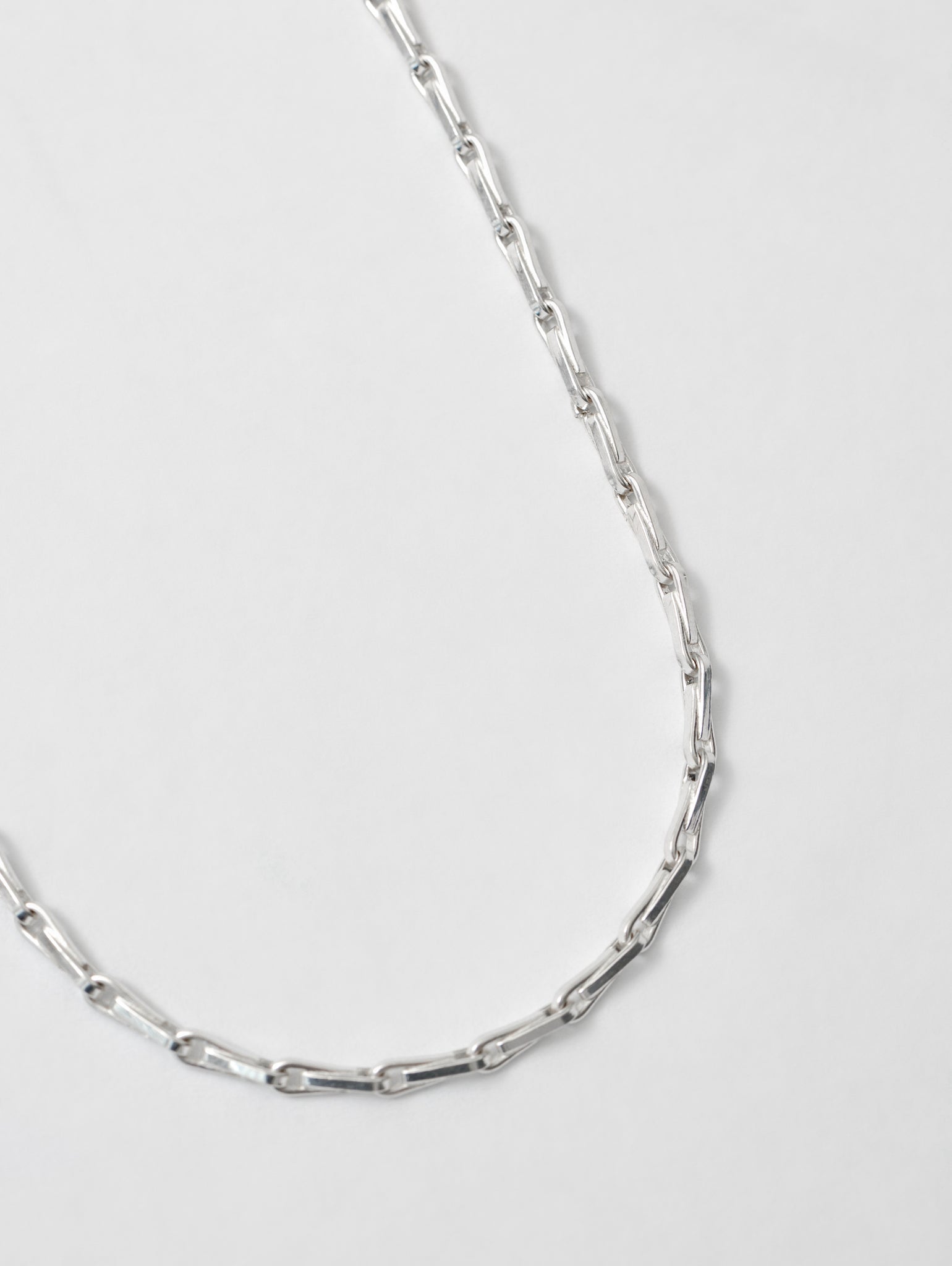 Wolf Circus Unique Unisex Chain Link Layering Necklace 925 Sterling Silver | Evan Necklace in Sterling Silver-Necklaces-20"-wolfcircus.com